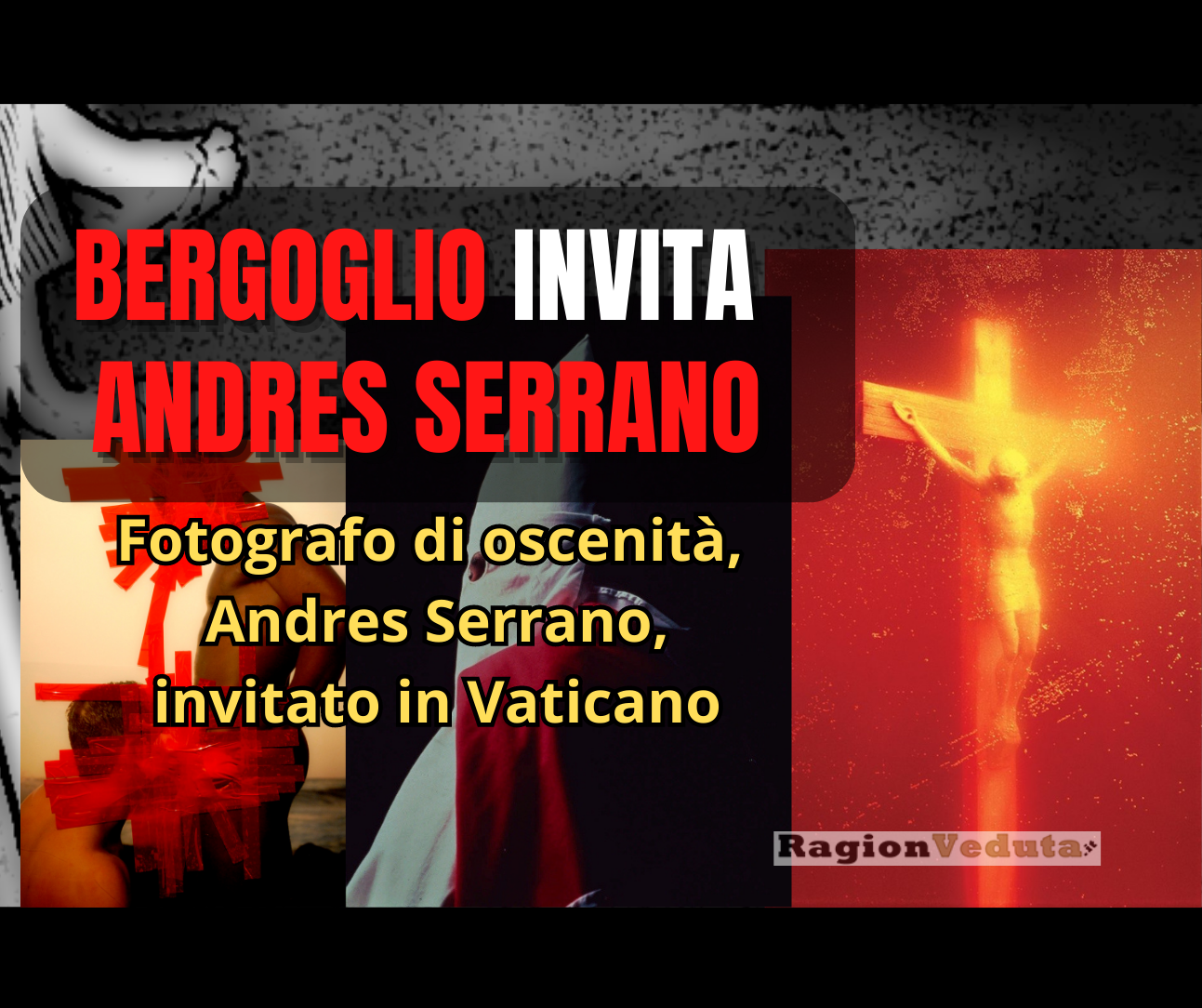 Bergoglio e Serrano in Vaticano