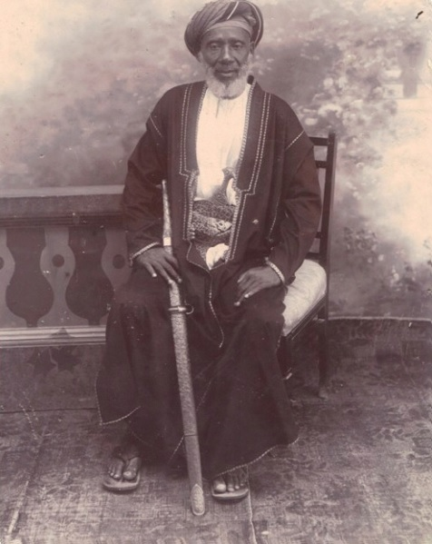 Tippu Tip (Hamed bin Mohammed el Murjebi), mercante di schiavi arabo