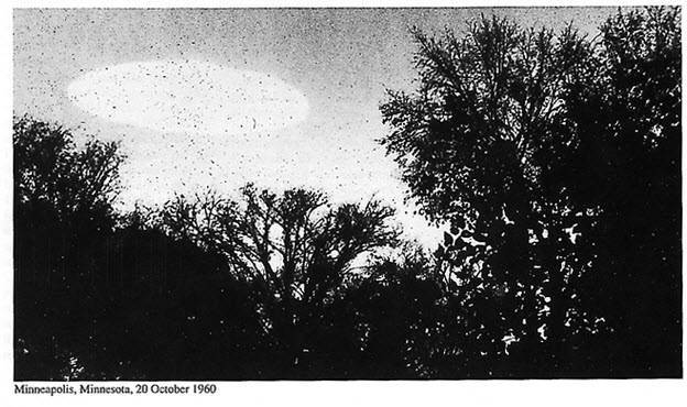 Minnesota 1960 foto avvistamento UFO